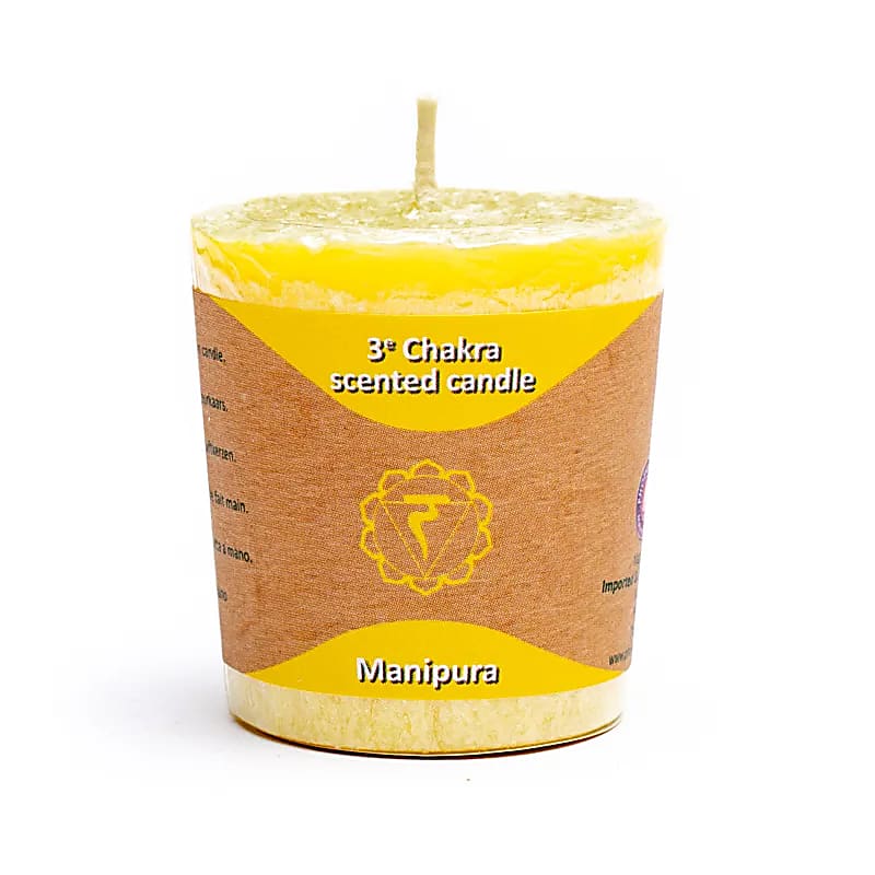 Manipura Scented votive candle 3rd chakra